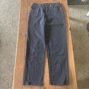 Lauren Ralph Lauren LRL Jeans Mom High Rise Tapered Dark Wash Ladies